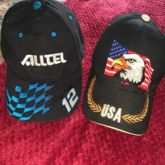 U.S.A and NASCAR baseball cap - Picture 1 of 4